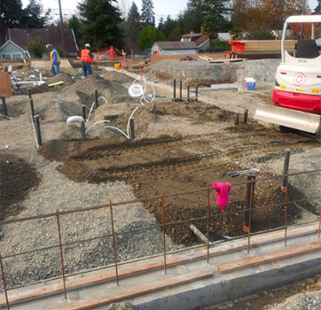 Site Inspection of Water & Sewer Plumbing Installation with Public Utilities